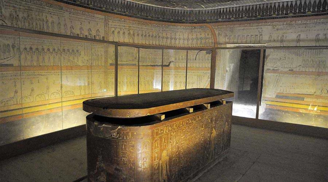 Interior of the Tomb of Thutmose I